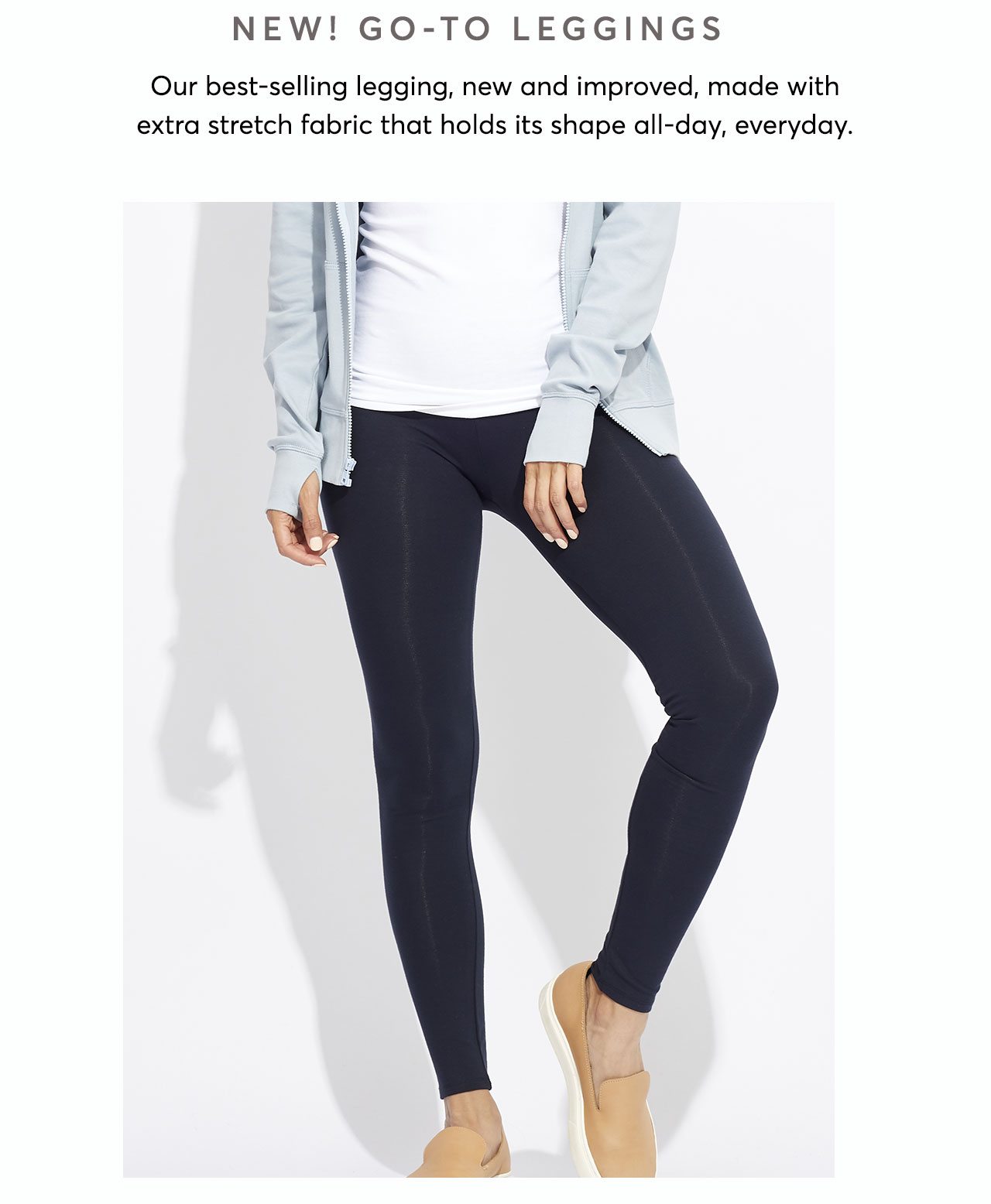 NEW Go-To Leggings + Free shippinga and 20% off orders of $100 or more