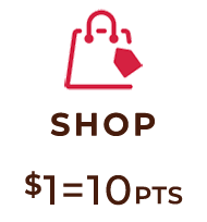Shop: $1 = 10 pts