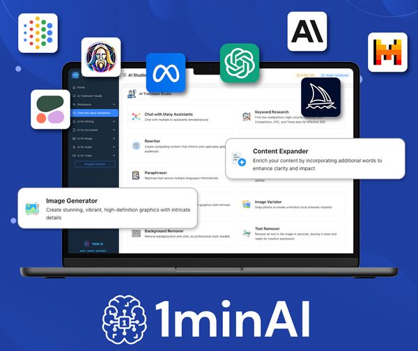 1minAI: Lifetime Subscription