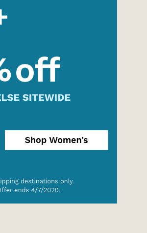 Women's 30% off