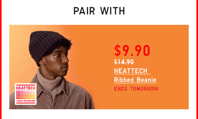 HEATTECH RIBBED BEANIE