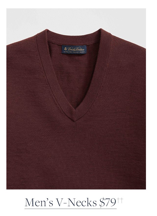 Men's V-Necks $79