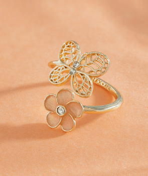 Filigree Butterfly Ring