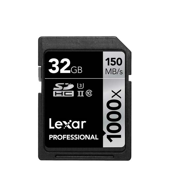Lexar 32GB Pro SDHC Memory Card