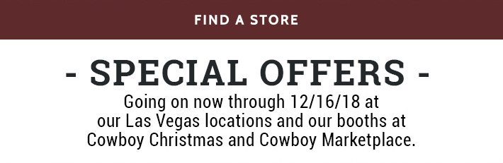 Find A Store »
