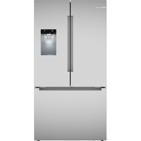 Bosch 100 Series 26 Cu Ft French Door Refrigerator - Stainless Steel