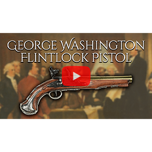 George Washington Flintlock Pistol