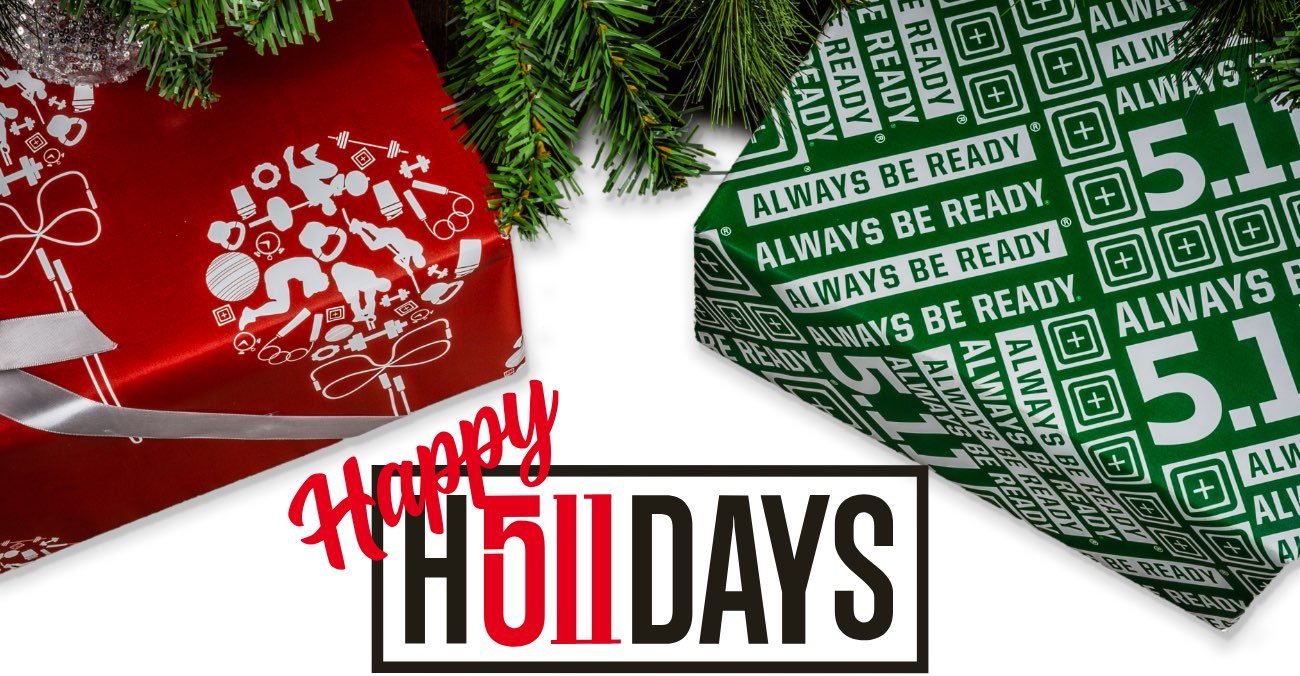 Happy Holidays from 5.11