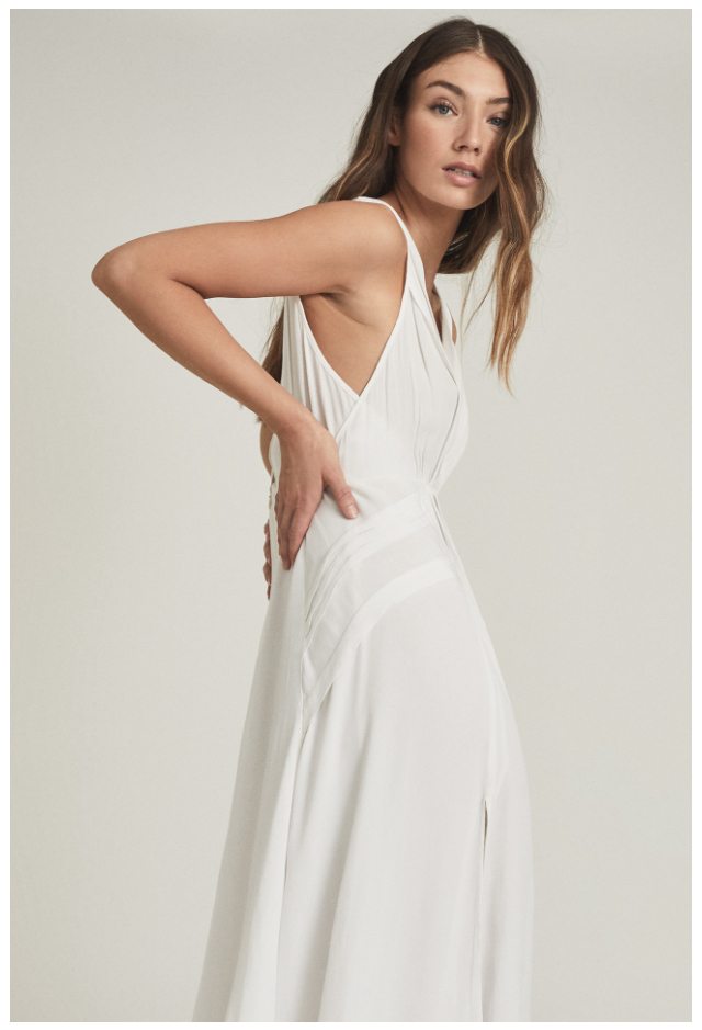 Marcella White Beach Dress