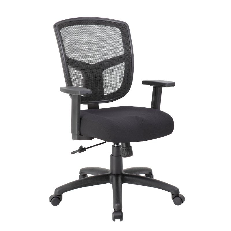 Black Mesh Back Office Chair - Modern Mesh