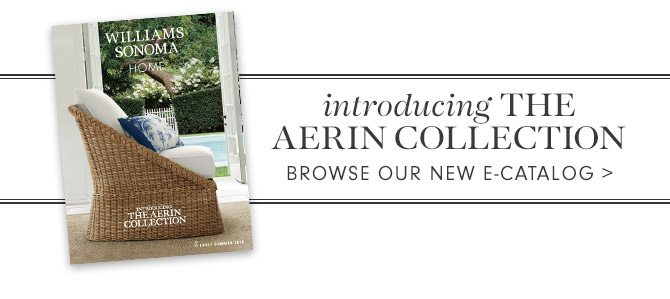 introducing THE AERIN COLLECTION - BROWSE OUR NEW E-CATALOG