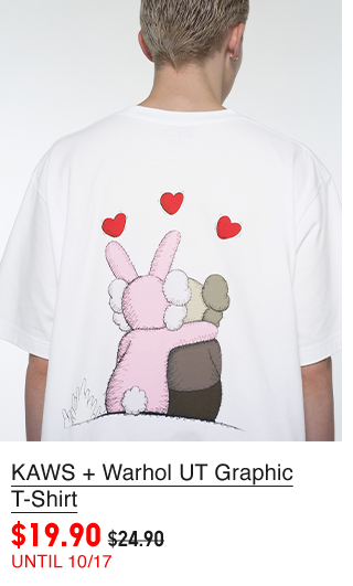 PDP 3 - KAWS+WARHOL ADULT GRAPHIC T-SHIRT