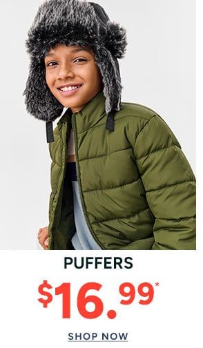 $16.99 Puffers