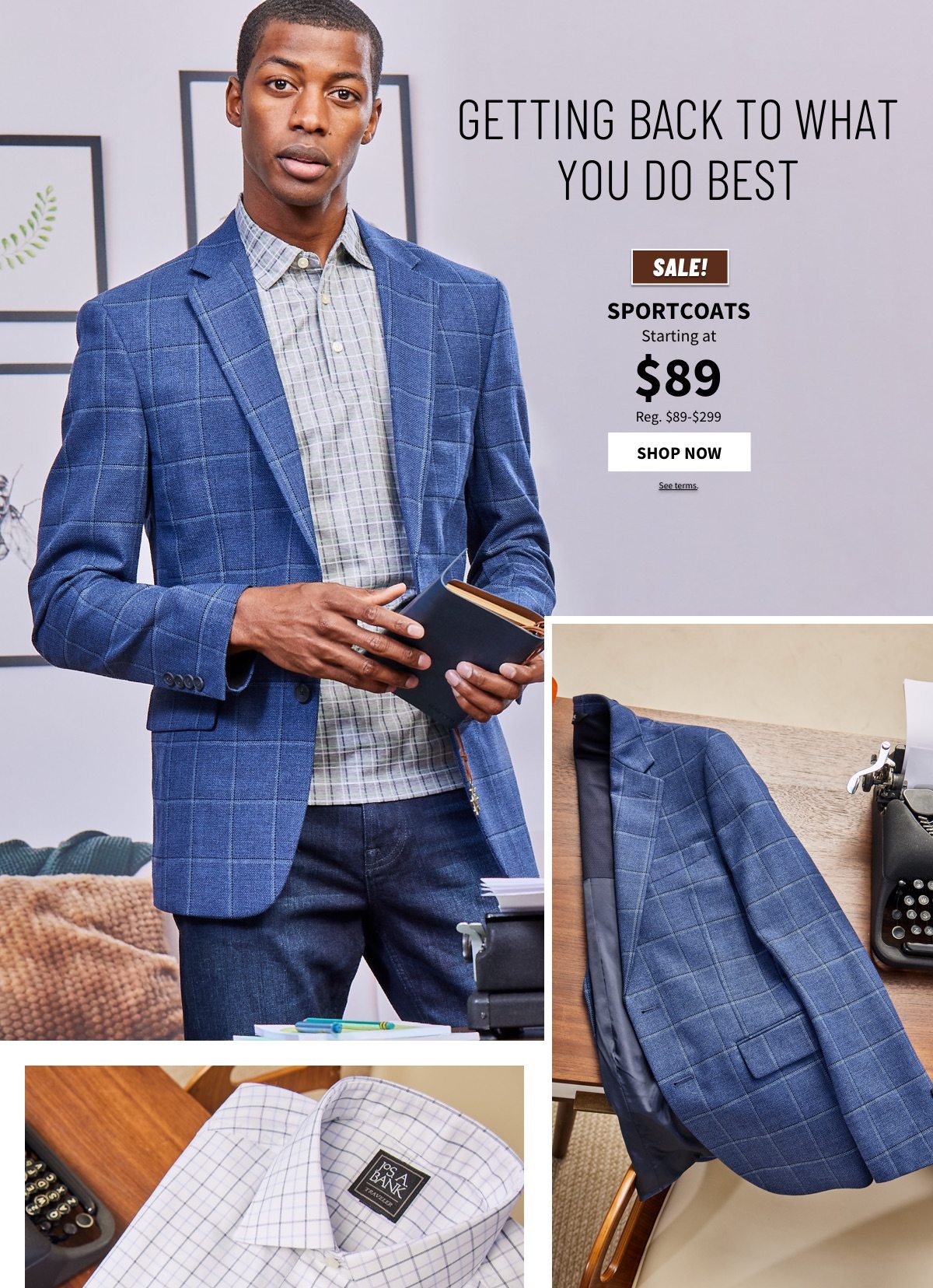 Sportcoats Starting at $89
