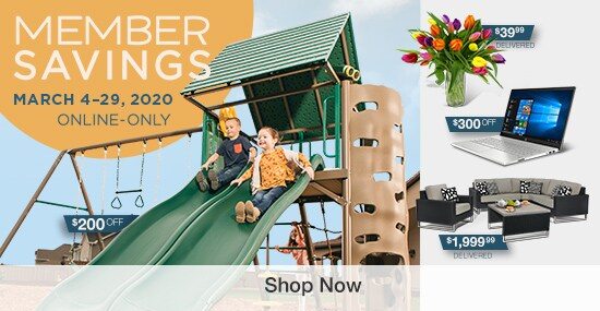 Online-Only Member Savings 3/4/20 - 3/29/20 While supplies last. Shop Now
