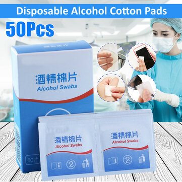75% Alcohol First Aid Home Skin Cleanser Sterilization Pads