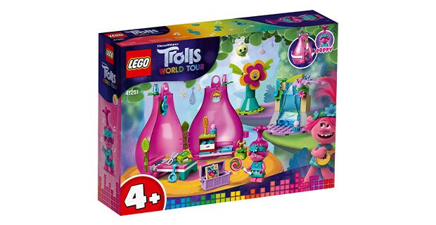 LEGO Trolls Poppy’s Pod Portable Travel Set 41251