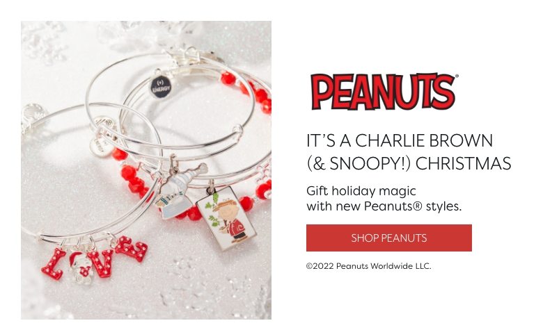 Shop the Peanuts x ALEX AND ANI Collection