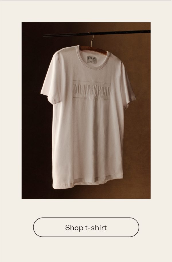 Shop t-shirt | VERIFIED AUSTRALIAN COTTON HERITAGE LOGO T-SHIRT