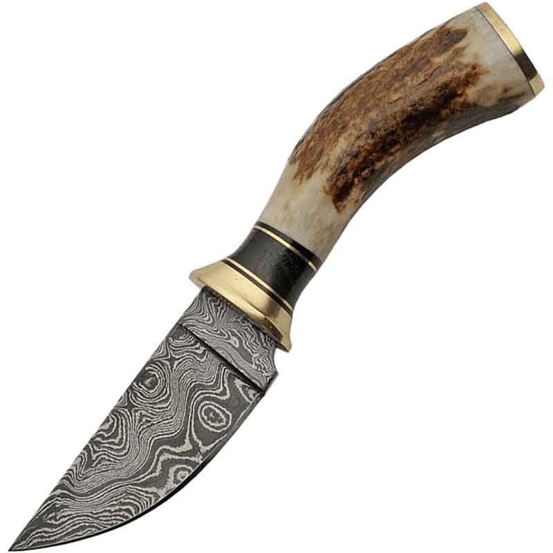 Image of Antler Layered-Steel Skinner Knife