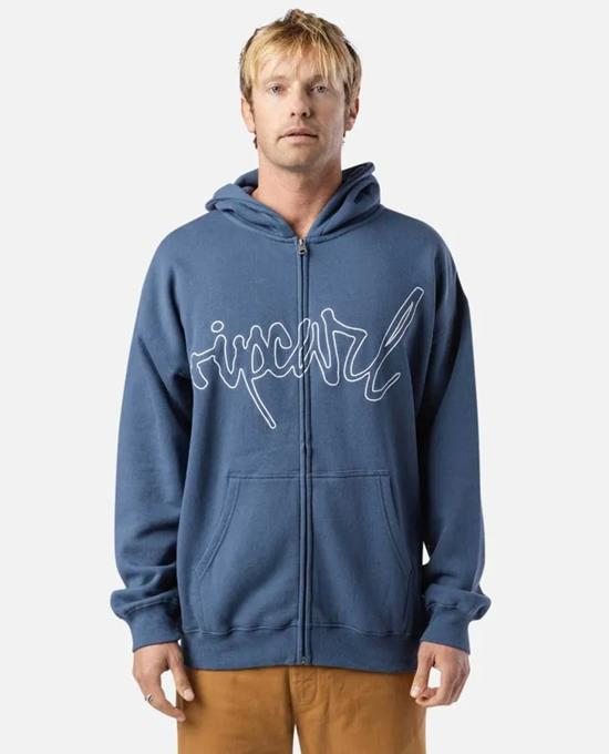 Medina Scripty Zip Through Hood