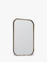 Logan Rectangular Metal Frame Wall Mirror, 95.5 x 65.5cm