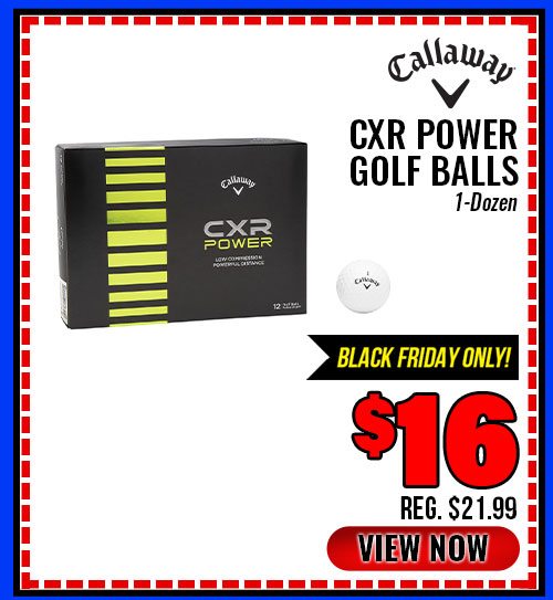 Callaway CXR Power Golf Balls