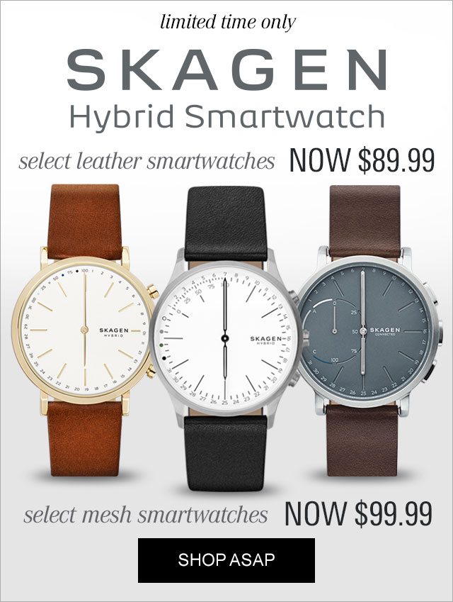 skagen hybrid smartwatch sale