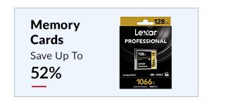 Memory Cards Save up to 52%