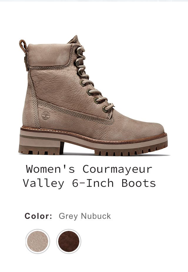 Women's Courmayeur Valley 6-Inch Boots - Grey