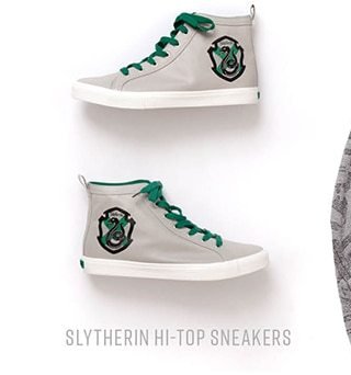 Slytherin Hi-Top Sneakers