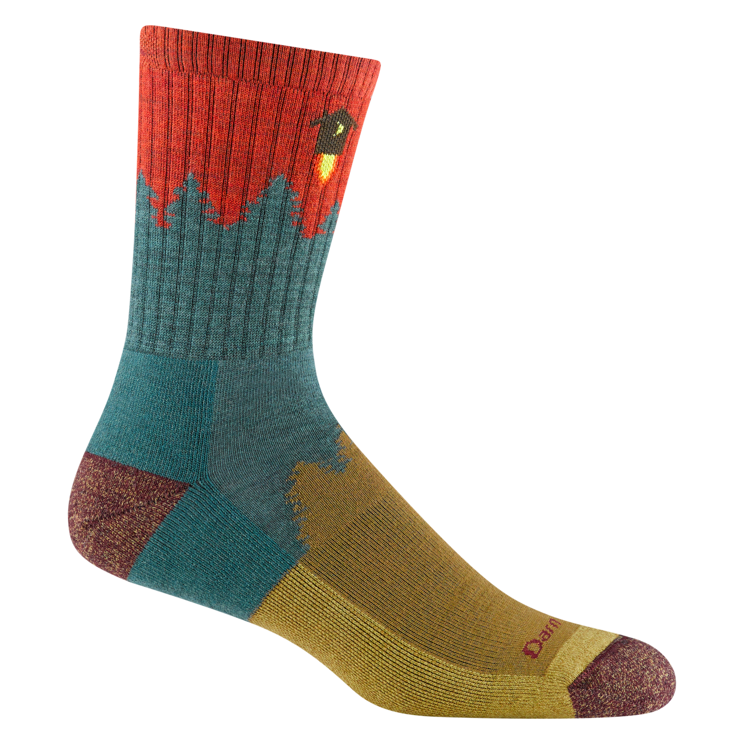 Image of Men's Number 2 Micro Crew Midweight Hiking Sock