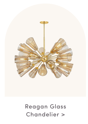 Reagan Glass Chandelier