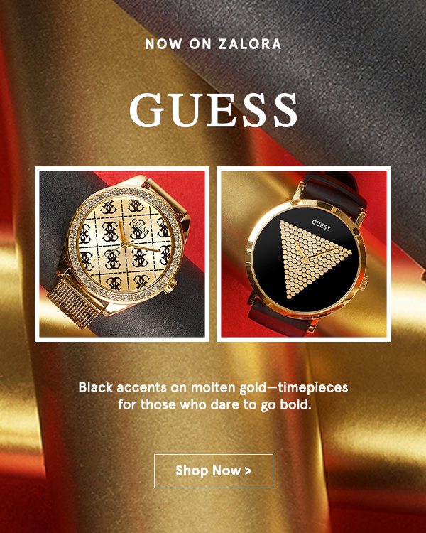 zalora guess watch