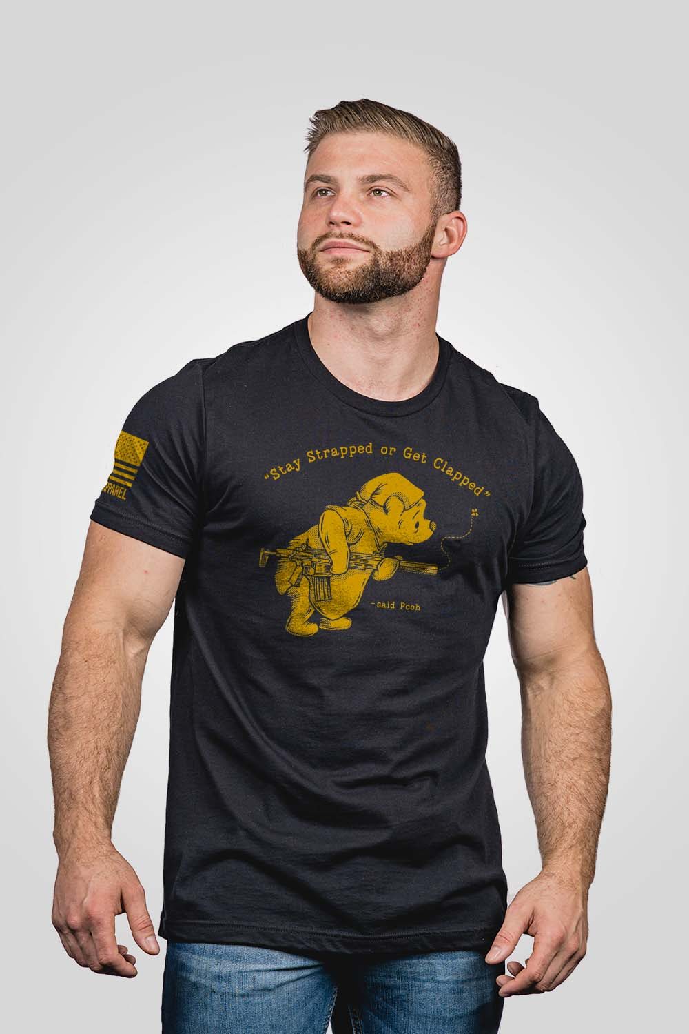 Image of Men's T-Shirt - Pooh Bear