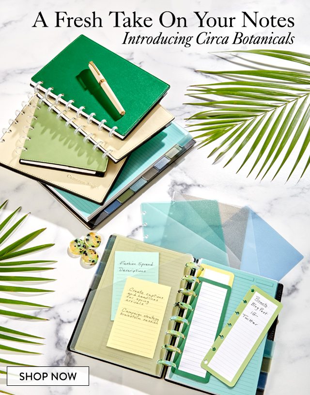 Shop Circa Botanical Notebooks