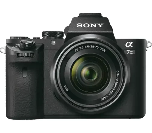 Sony Alpha 7 II - Full-frame Interchangeable Lens Camera & Lens Kit 24.2MP, 5FPS, Full HD 1080p ILCE7M2K