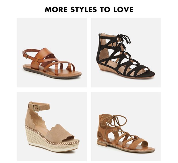 MORE STYLES TO LOVE