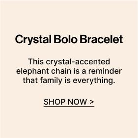 Elephant Crystal Bolo Bracelet | Shop Now