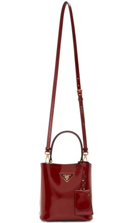 Prada - Red Small Double Bag