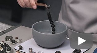 How to Remove the Waxed Coating from Lava Beads