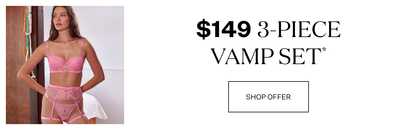 $149 3 Piece Vamp Set