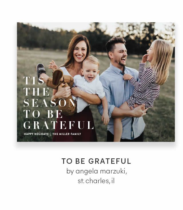 To Be Grateful 