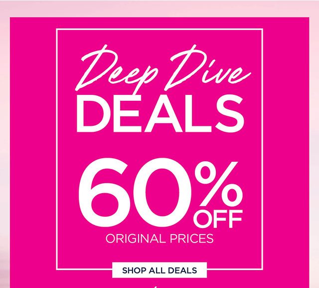 Deep Dive Deals 60% Off