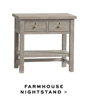 FARMHOUSE NIGHTSTAND >