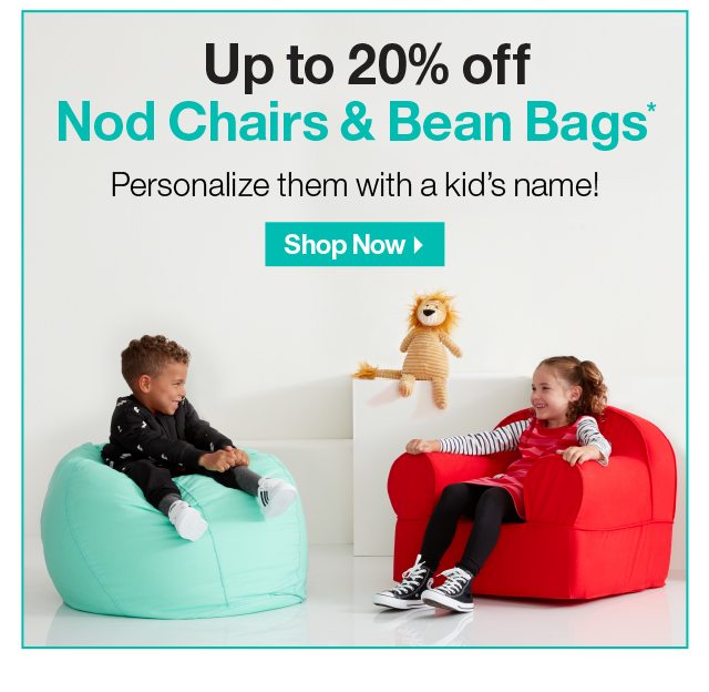 Starts Today: Up to 20% off Nod Chairs & Bean Bags