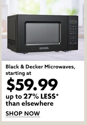 Black & Decker Microwaves