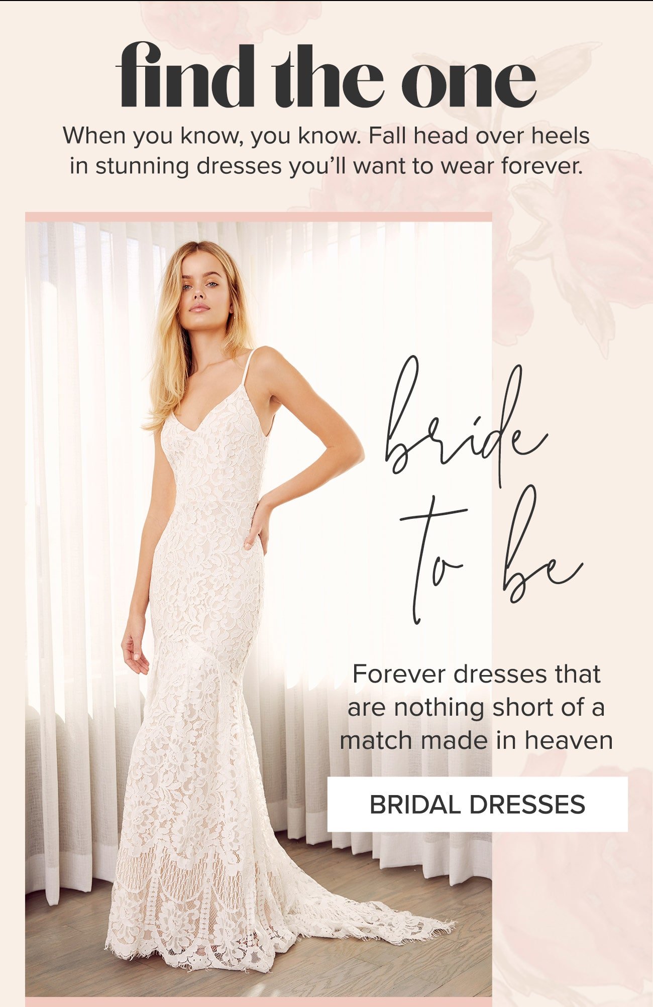 Find The One- Shop Bridal Dresses 