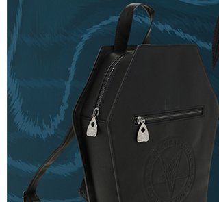 Blackcraft Coffin Mini Backpack