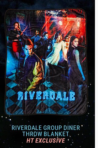 Riverdale Group Diner Throw Blanket
